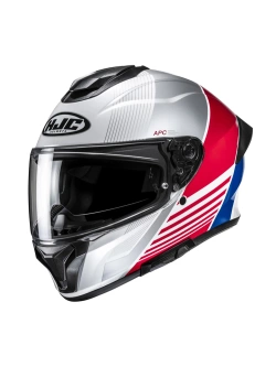 Kask integralny HJC C71 Morix biało-czerwony