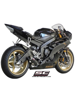 Tłumik SC-Project GP-M2 Carbon (Slip on, Niska pozycja) - Yamaha YZF R6 [06-16]