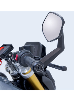 Lusterka motocyklowe Sw-Motech Sport na koniec kierownicy Honda CB500F (18-25)/ CB500 Hornet (23-)/ CB650R (18-)/ CB 1000 Hornet (25-)