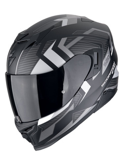 Kask integralny Scorpion Exo-520 Evo Air Sensus czarno-srebrny matowy