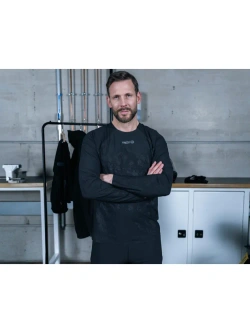 Koszulka termoaktywna z długim rękawem Knox Dual Active czarna