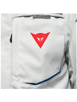 Kurtka motocyklowa tekstylna Dainese Splugen 3L D-Dry biało-czarna