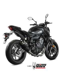 Pełny układ wydechowy (GP) MIVV do Yamaha MT-07 / FZ-07 (14-) carbon