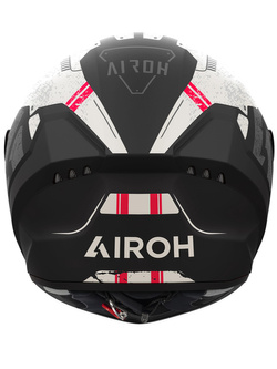 Kask integralny Airoh Connor Omega biało-czarny matowy