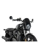 Owiewka motocyklowa Puig Anarchy Harley Davidson Nightster 975 Special (23-24) czarna matowa