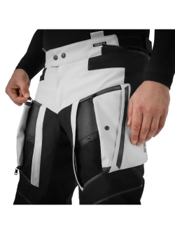 Spodnie motocyklowe tekstylne Shima Hero 3.0 szaro-czarne