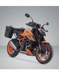 Sakwy wodoodporne SysBag WP M/M SW-MOTECH + stelaże SLC do KTM 1290 Super Duke R KTM Super Duke (19-),  Super Duke R 1390 / Evo (24-)[pojemność: 2 x 17-23 l]