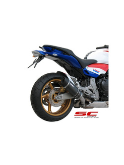 Tłumik owalny krótki SC-Project do Honda CBR 600F [11-13] / CB 600F HORNET [07-16]