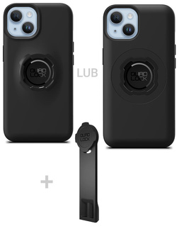 Zestaw: etui na telefon iPhone 14 oraz adapter do statywu Quad Lock