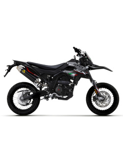Tłumik Arrow [Thunder, aluminium "dark" + stainless steel] - Aprilia RX/SX 125 [21-22]