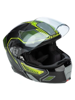 Kask szczękowy Klim GT1 Expedition Encrypted czarno-szaro-żółty