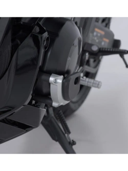 Osłona pokrywy silnika SW-Motech Kawasaki Z 1100/ SE (25-) czarno-srebrna