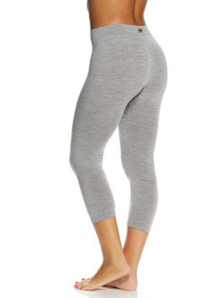 Legginsy termoaktywne SIXS PNX Merinos szare unisex