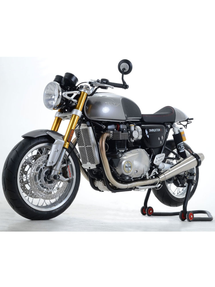 Rolki wahacza R&G do Triumph Scrambler 1200 XC (19-20), Scrambler 1200 XE (19), Speed Twin 1200 (19-21), Street Twin (16-18), Thruxton 1200 / R (16-18)