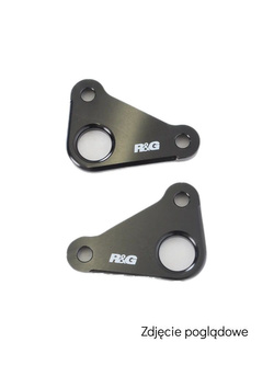 Uchwyty na pasy transportowe R&G do Ducati Panigale V4/ V4S, Speciale (18-)/ Streetfighter V4 (S) (20-) złote