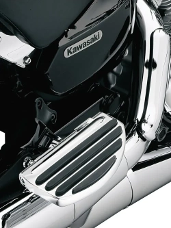 Podesty pasażera Kuryakyn ISO® srebrno-czarne