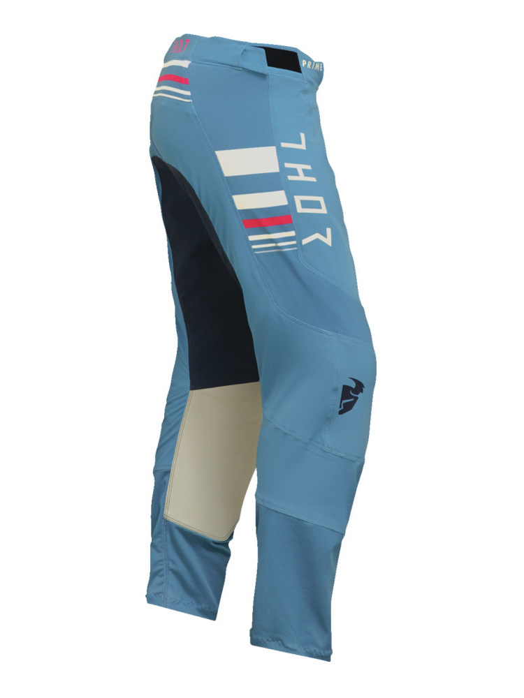 Spodnie cross damskie Thor Prime niebiesko-białe