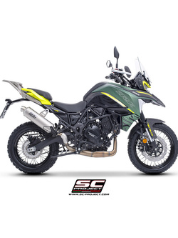 Tłumik motocyklowy SC-Project Rally-S Benelli TRK 702 - 702X (23-) tytan