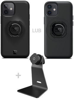Zestaw na biurko: etui na telefon iPhone 12 mini + uchwyt Quad Lock