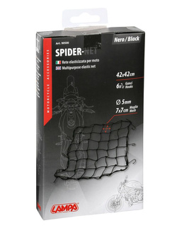 Uniwersalna siatka elastyczna Lampa na bagaże czarna