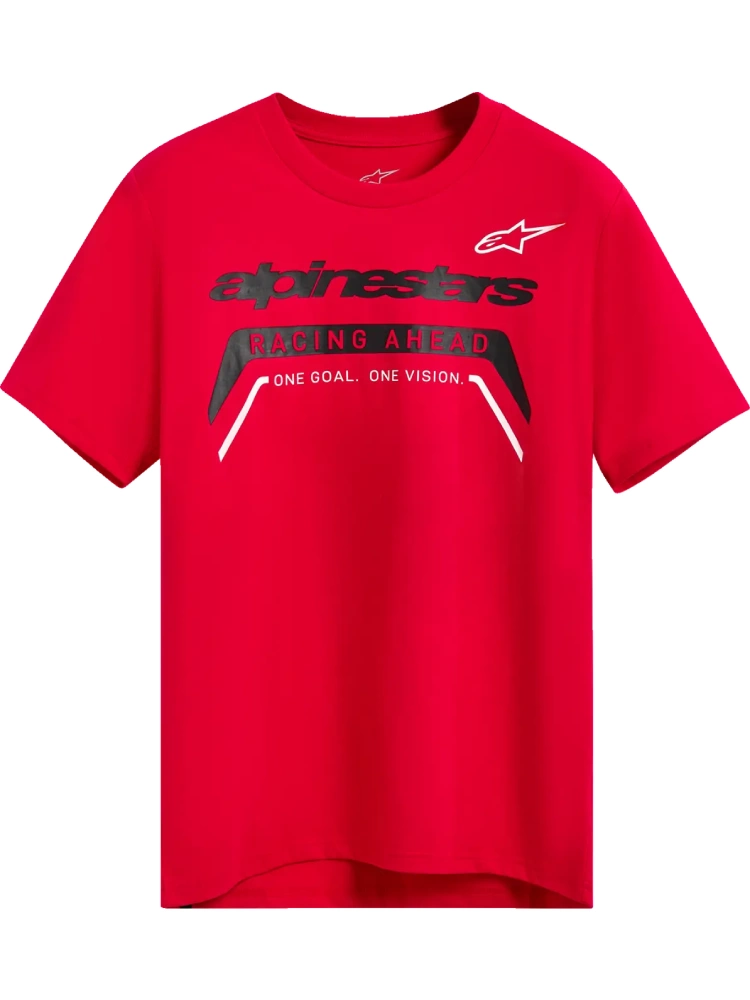 Koszulka z krótkim rękawem Alpinestars Q3 CSF czerwona