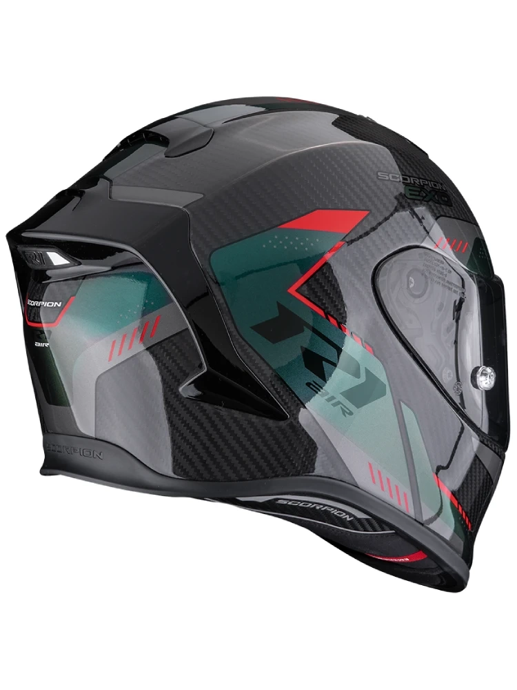 Kask integralny Scorpion EXO-R1 EVO Carbon Air Propel czarno-zielony