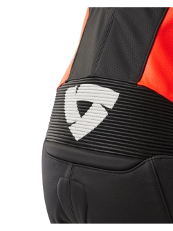 Kombinezon motocyklowy jednoczęściowy REV’IT! Quantum 3 fluo czerwono-czarny
