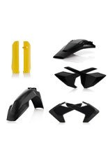 Pełny zestaw plastików Acerbis Husqvarna FE/ TE [17-19] czarny-fluo