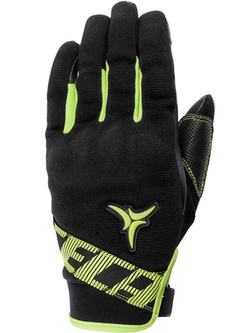 Rękawice motocyklowe krótkie Seca X-Stretch fluo