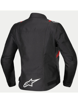 Kurtka motocyklowa damska tekstylna Alpinestars Stella T-SPS V2 WP czarno-czerwona