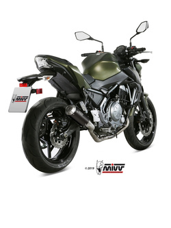 Pełny układ wydechowy (MK3) MIVV do Kawasaki Ninja 650 / Z650 (17-) czarny