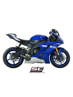 Tłumik SC-Project CR-T Carbon (Slip-on, Niska pozycja) - Yamaha YZF R6 [17-20]