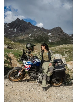 Spodnie motocyklowe damskie tekstylne Klim Artemis zielone