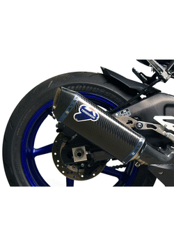 Tłumik Termignoni Slip-On tytan cuNB, włókno węglowe do Yamaha YZF R1 (15-20)