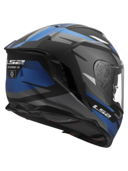 Kask integralny LS2 FF818 Storm III Komai czarno-niebieski