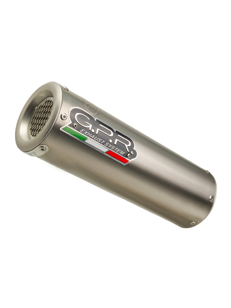 Tłumik G.P.R M3 Titanium Natural krótka wersja [Slip-On Racing, Titanium] - Honda CBR 1000 RR [14-16]