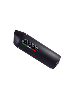 Podwójny Tłumik G.P.R Furore Nero [Slip-On, Black Aluminium] - Aprilia RSV 1000 R FACTORY [06-10]