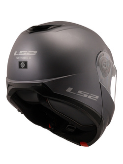 Kask szczękowy LS2 FF908 Strobe II titanium matowy