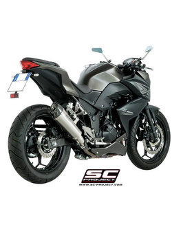Tłumik stożkowy Slip-on SC-Project do Kawasaki Z 300 [15-17]