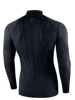 Bluza termoaktywna Rebelhorn Therm II czarno-szara