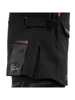 Kurtka motocyklowa tekstylna Shima Hero 3.0 G2 szaro-czerwona