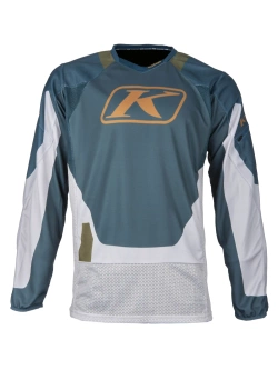 Bluza enduro Klim Dakar niebiesko-szara