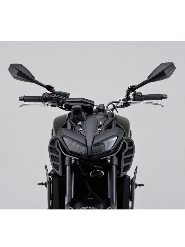 Lusterko D-MIRROR-11 Daytona na prawą stronę do montażu na kierownicy czarne