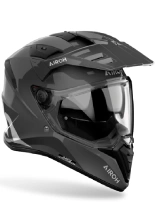 Kask adventure Airoh Bandit Color ciemnoszary połysk