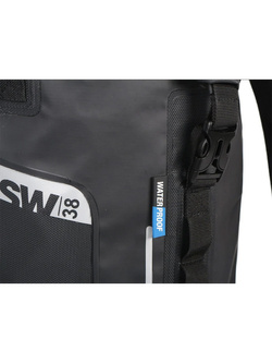 Torba na tył motocykla Shad SW38 wodoodporna, czarna [pojemność: 35 litrów]