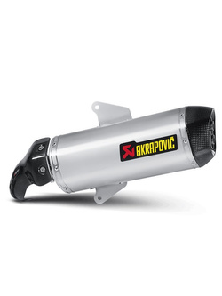 Tłumik motocyklowy Akrapović do Aprillia SRV 850 [12-16] [Slip-On Line, Satinless Steel] 