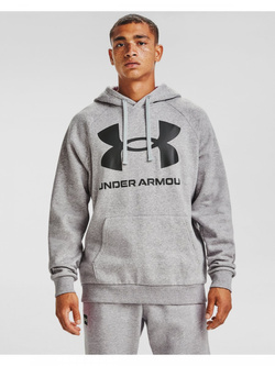 Bluza męska UNDER ARMOUR Rival Fleece Big Logo HD szara