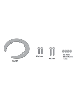 Mocowanie do tankbagów Tanklock, TanklockED GIVI Voge Brivido 300 R (21-23)