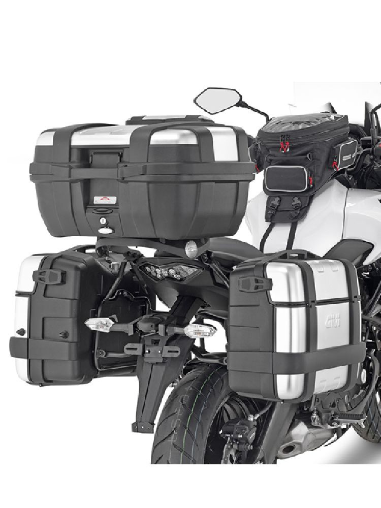 Stelaż kufrów bocznych Monokey, Retro Fit GIVI Kawasaki Versys 650 (15-) [montowany do stelaża SR4114]
