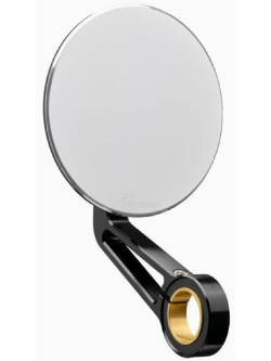 Lusterko motocyklowe uniwersalne Motogadget Mo.view Classic aluminiowe, czarne [długość ramienia: 130 mm]